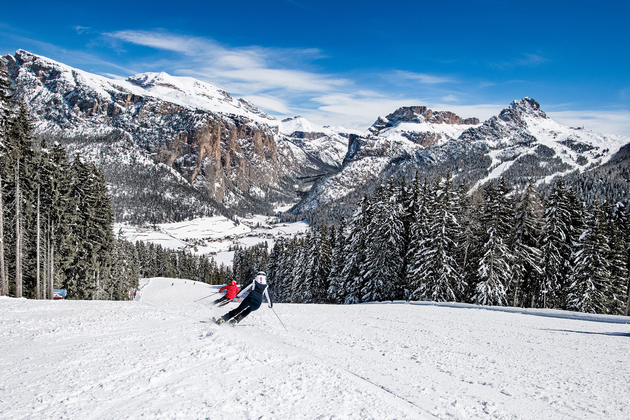 Skiing Ciampinoi - Selva